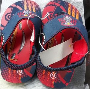 Boys Spiderman Sandals Size Medium